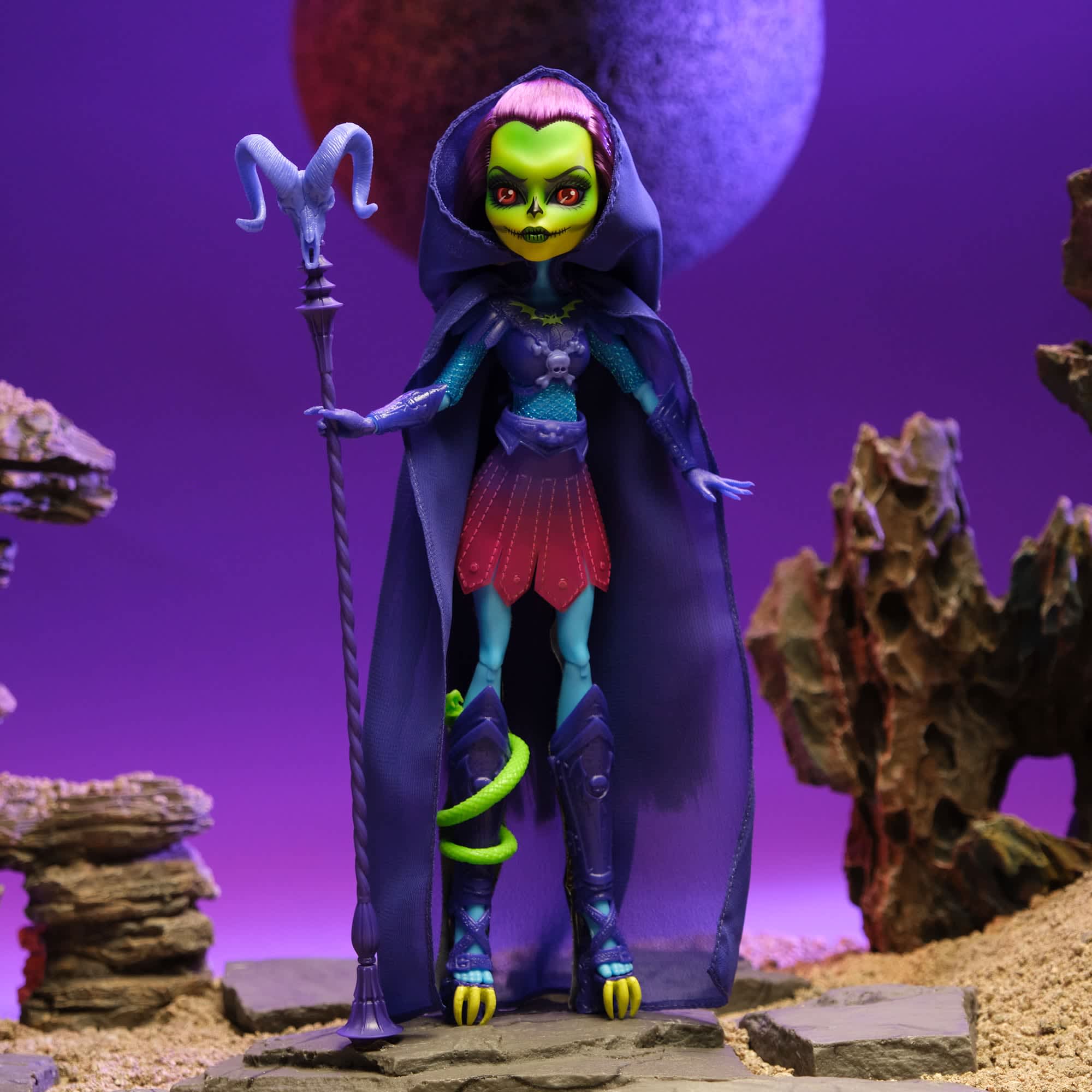 Monster High Skullector Muñeca Skeletor JHK56